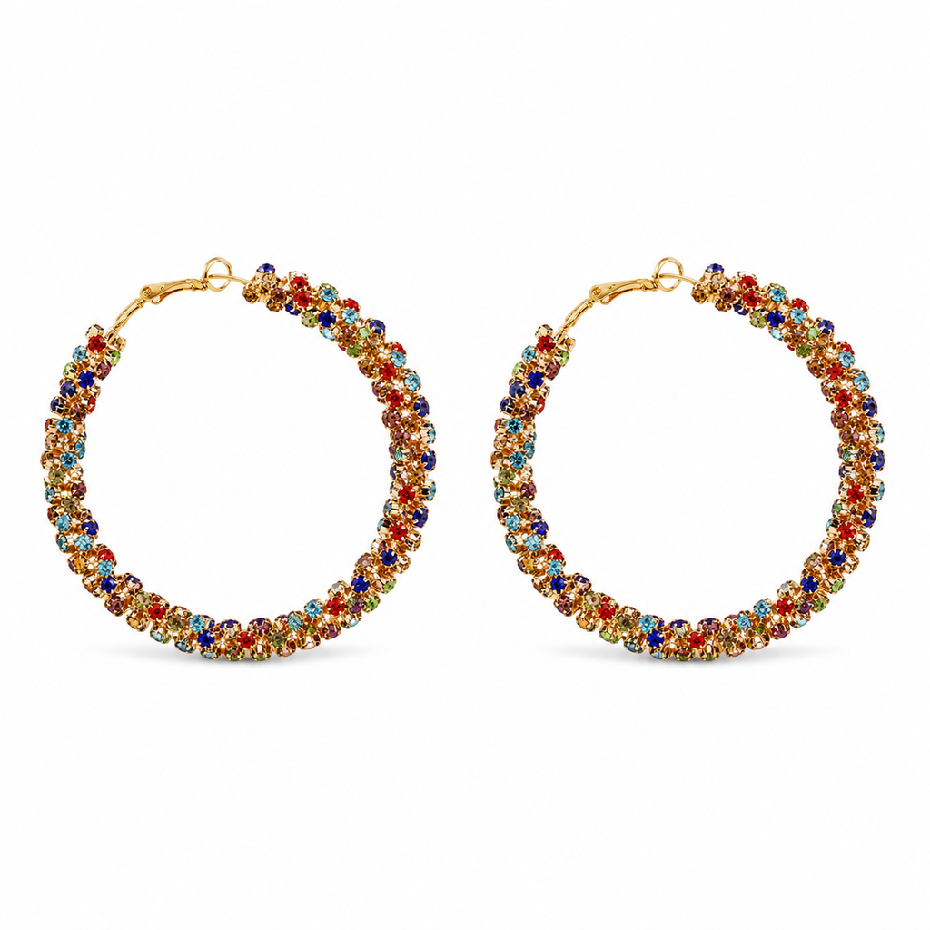 Junkanoo Jewels Hoops