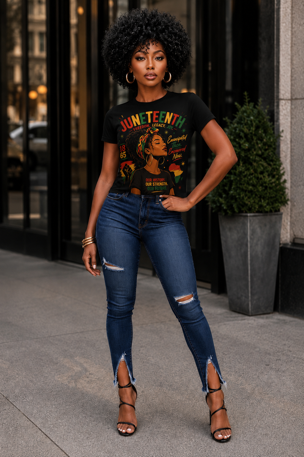 Juneteenth Chic Tee