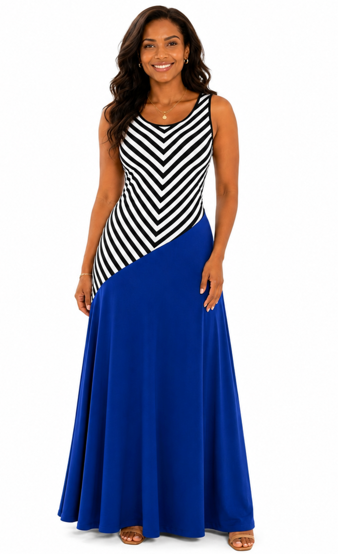 Noire Blue Maxi Dress