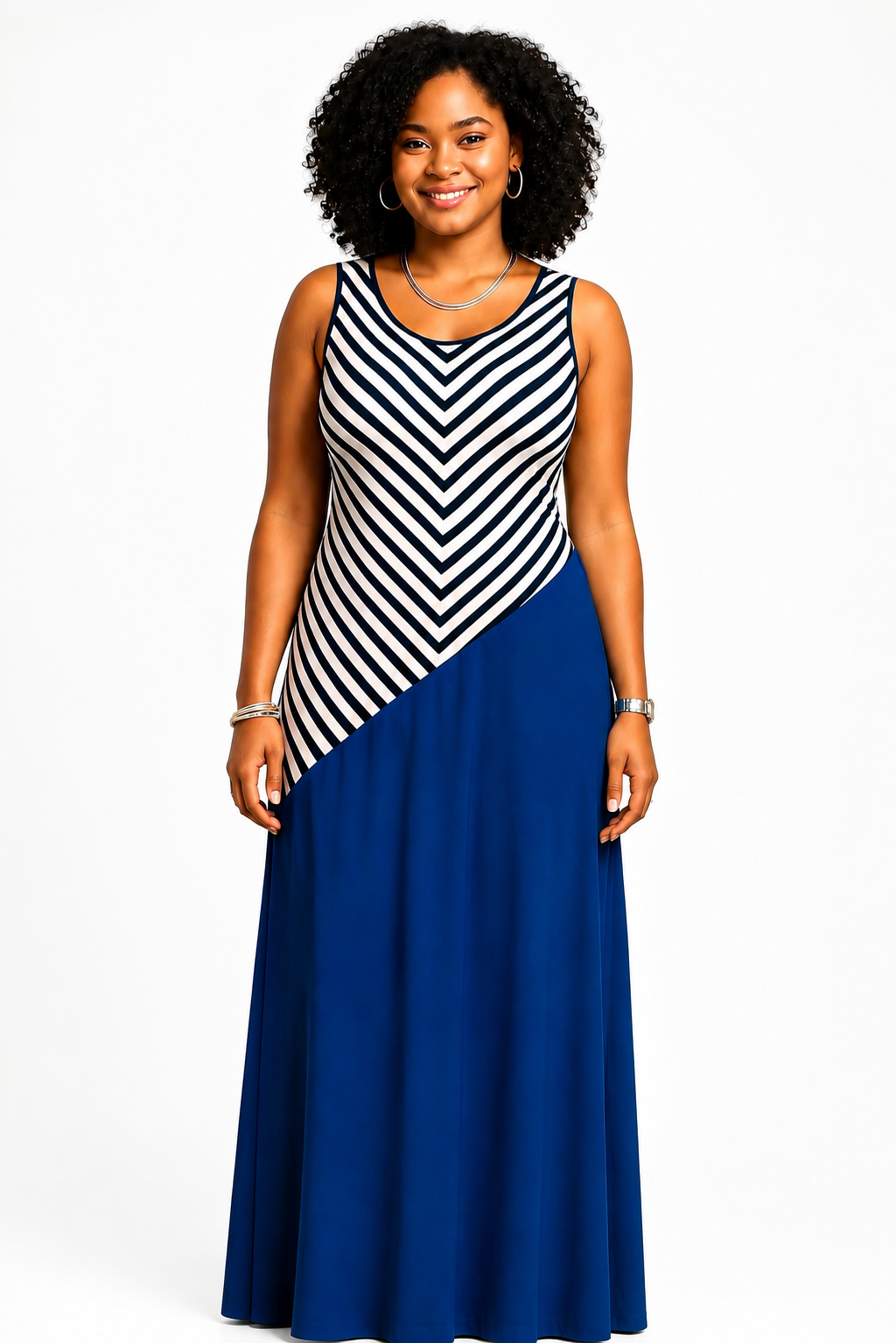 Noire Blue Maxi Dress