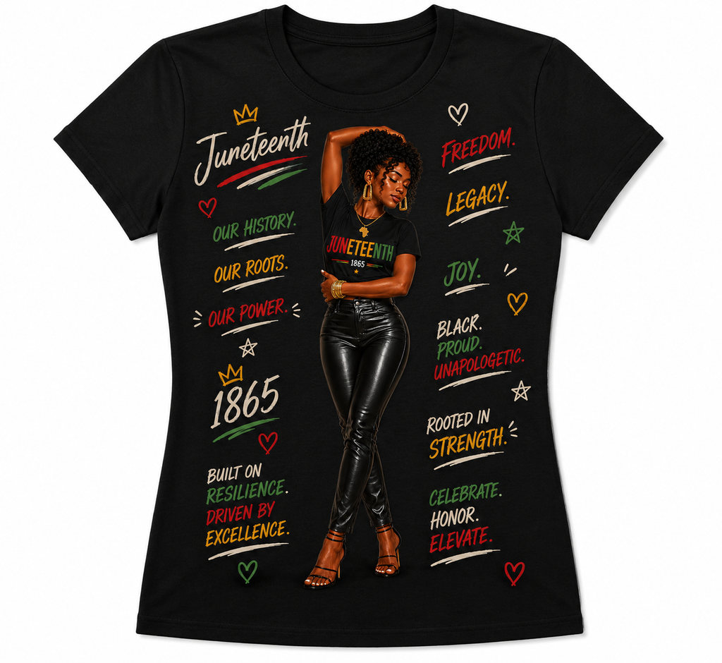Juneteenth Sassy Tee
