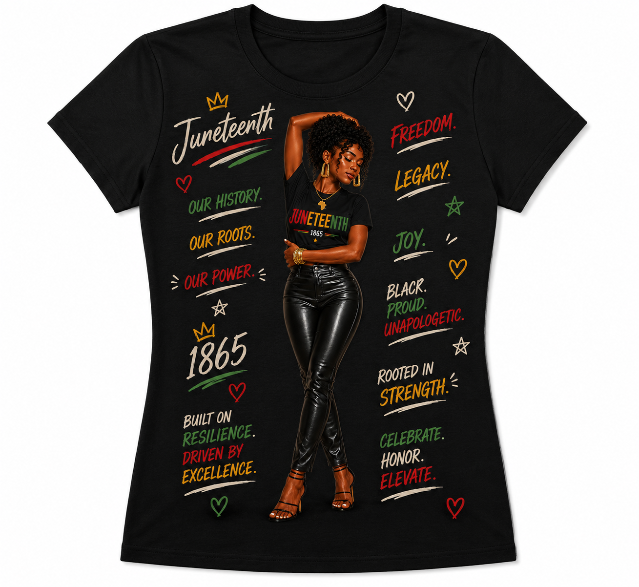 Juneteenth Sassy Tee