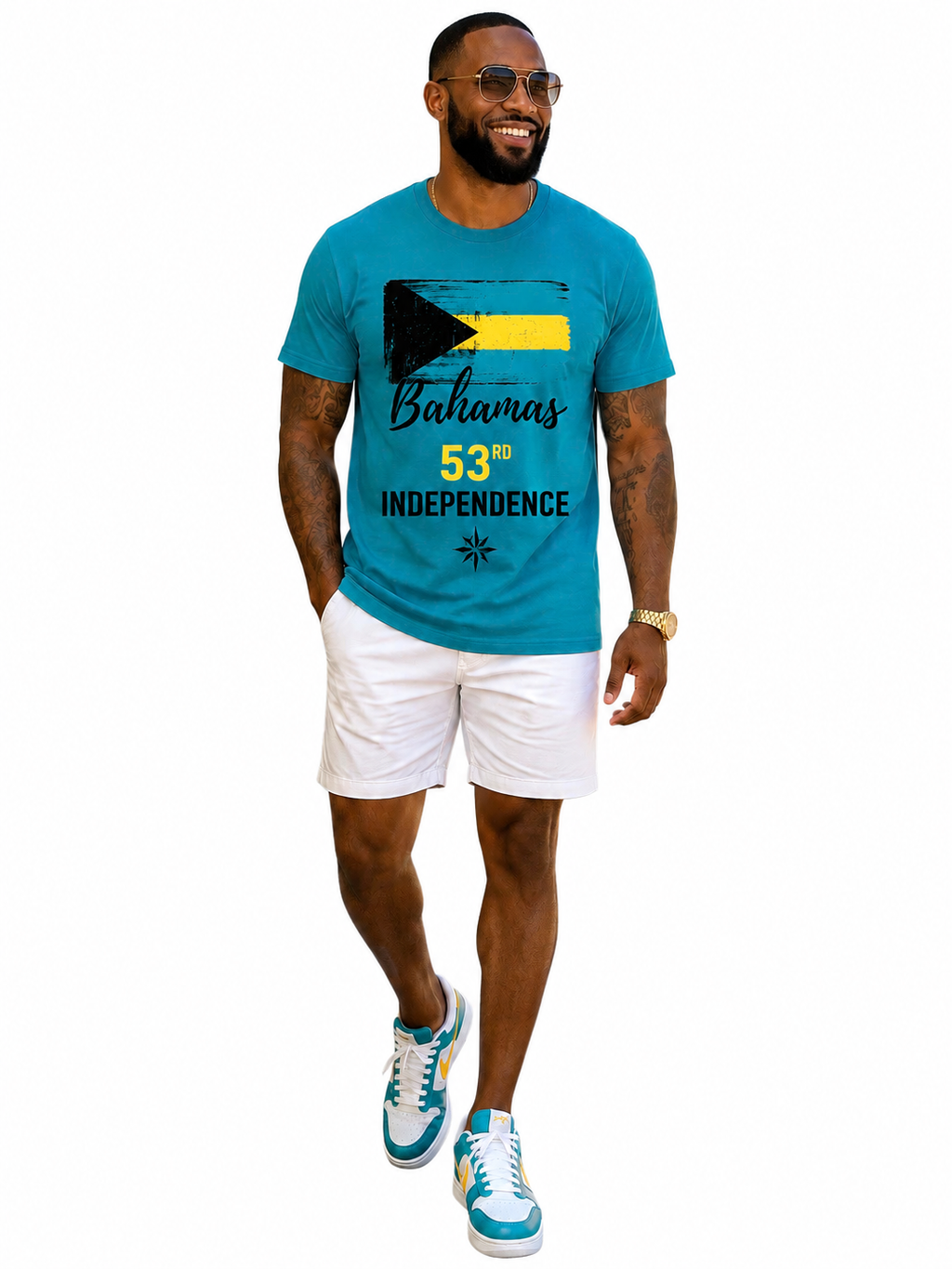 Bahamas 53rd Independence Men's Tee
