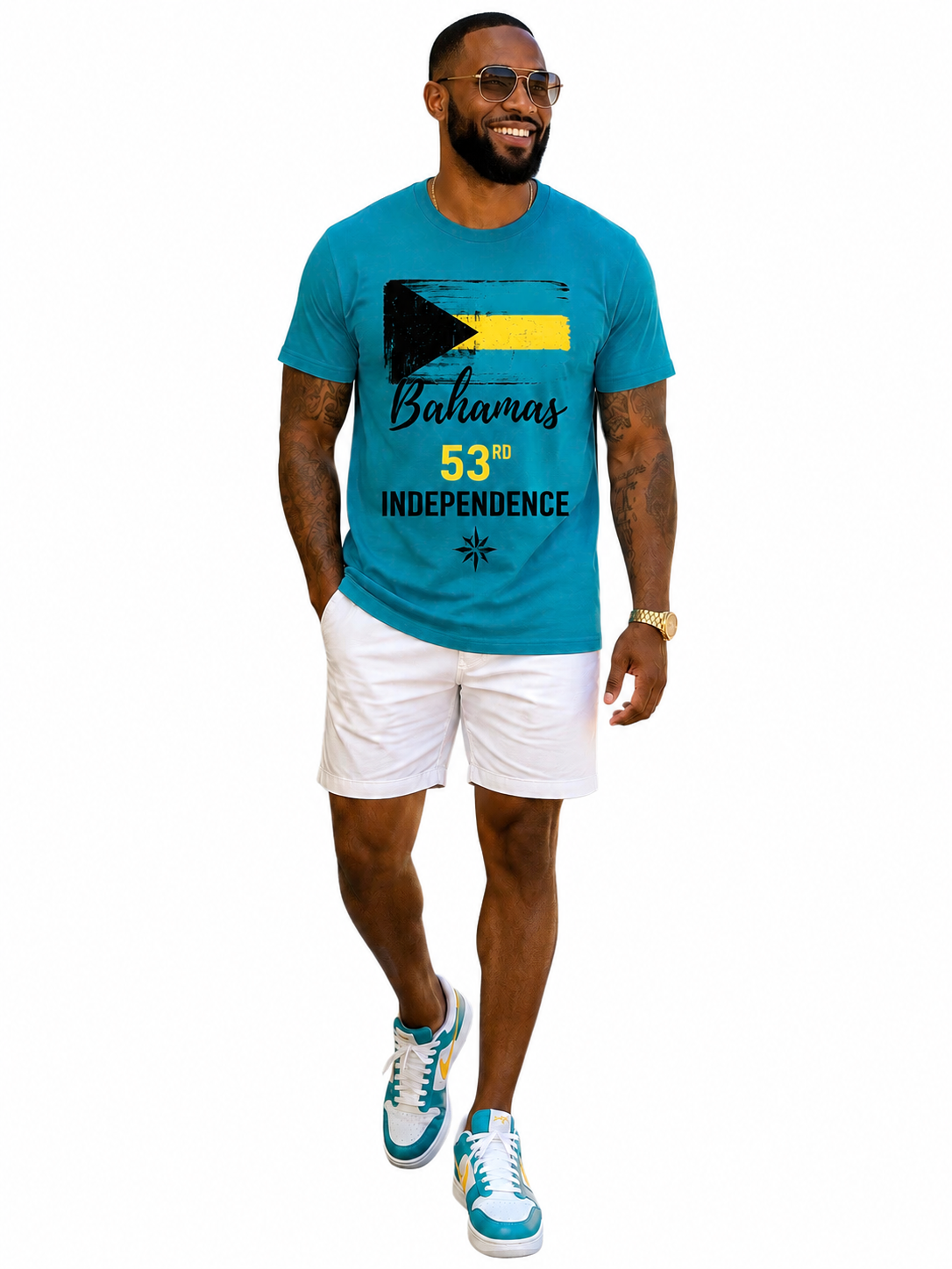 Bahamas 53rd Independence Men's Tee
