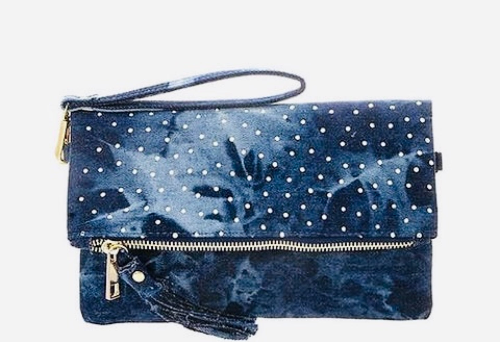 Dazzling Denim Crossbody Purse